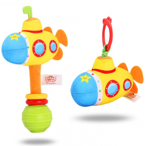 Submarine Hand Rattle & Vibrative Toy